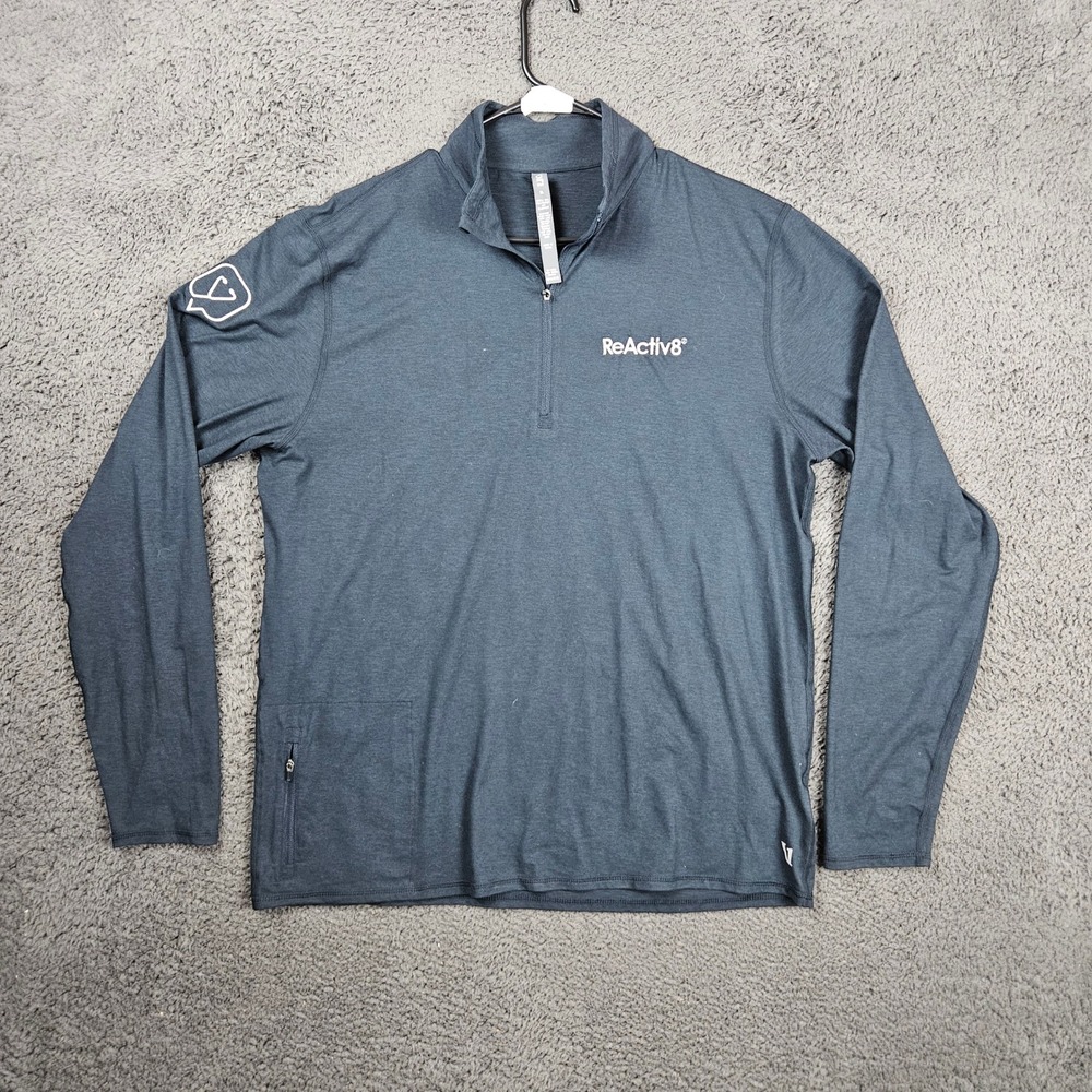 Vuori‎ Pullover Mens XL Ease Performance Half Zip Athletic Running Shirt Company